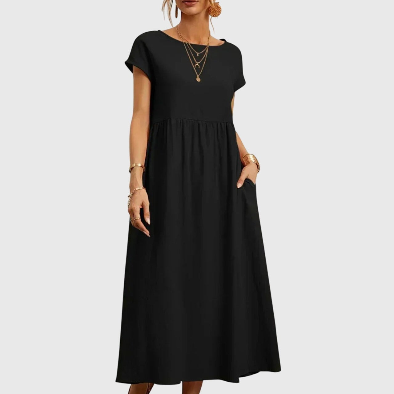 Giselle | Robe Décontractée avec Poches