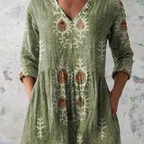 Maeve | Blouse longue avec décolleté en V