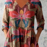 Harmony | Blouse longue avec décolleté en V