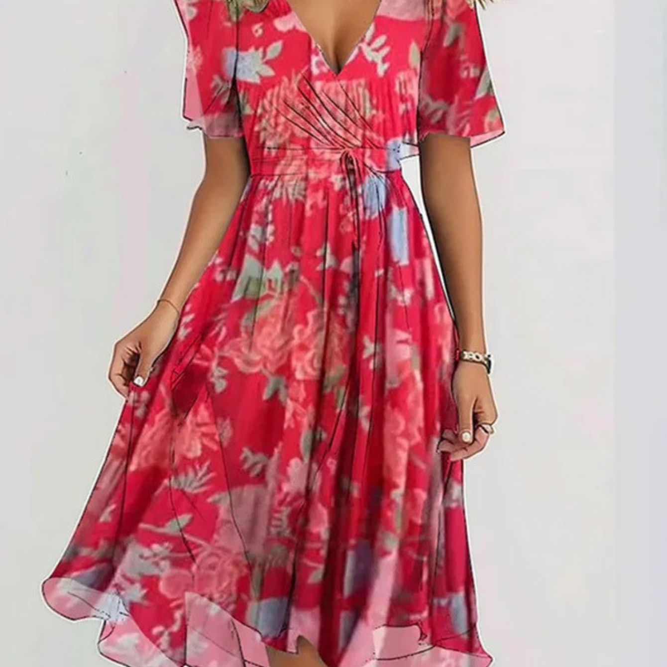Matilda | Robe d'été avec couverture de ventre