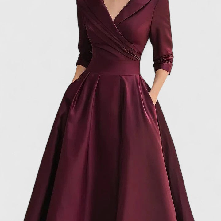 Yan | Robe Midi Élégante