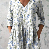 Kara | Blouse longue avec décolleté en V