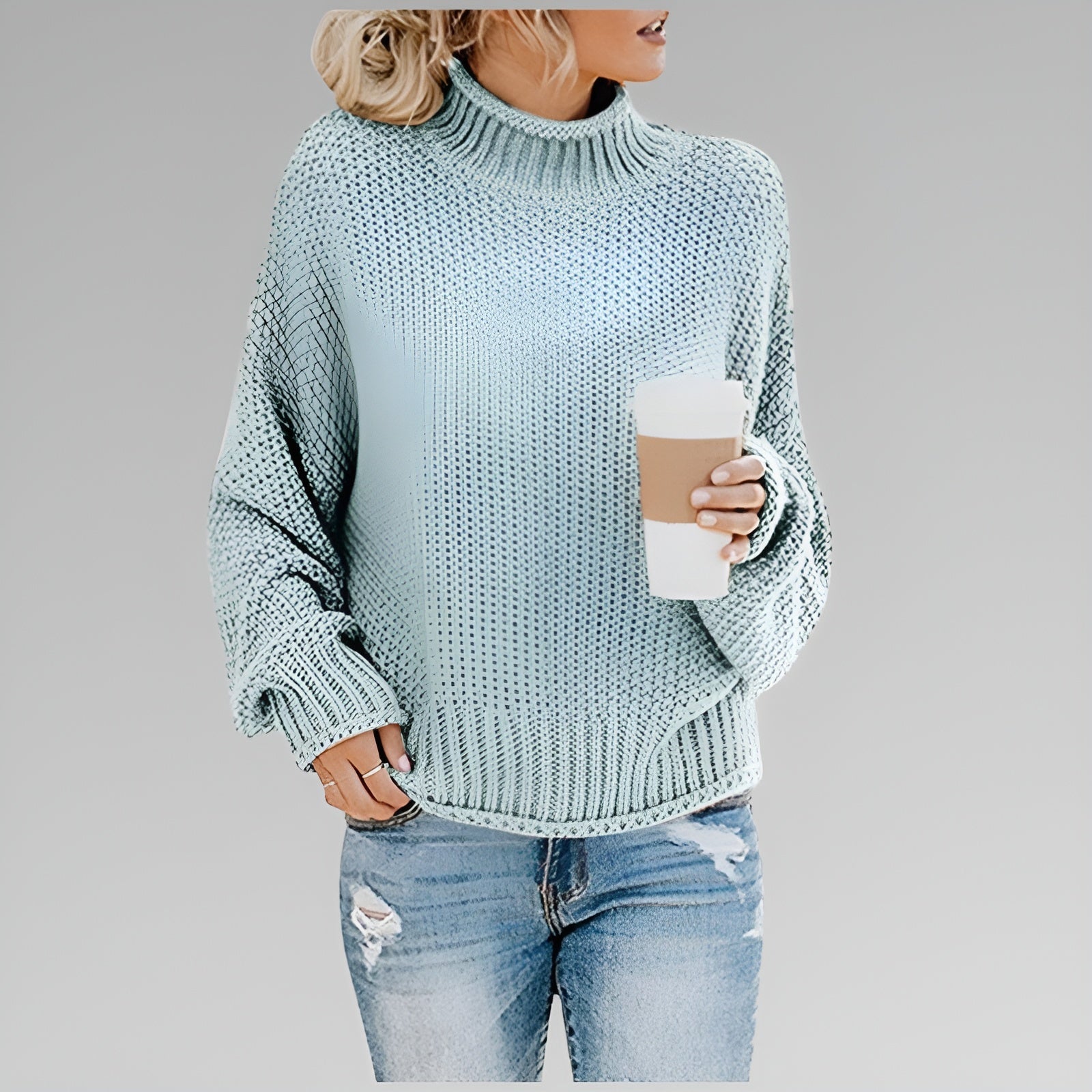 Anne | Pull Tricoté Classique et Confortable