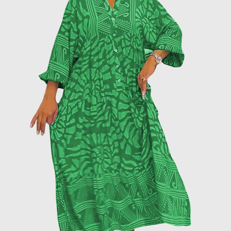 Mckinley | Robe Maxi Avec Imprimé Élégant
