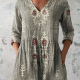 Maeve | Blouse longue avec décolleté en V