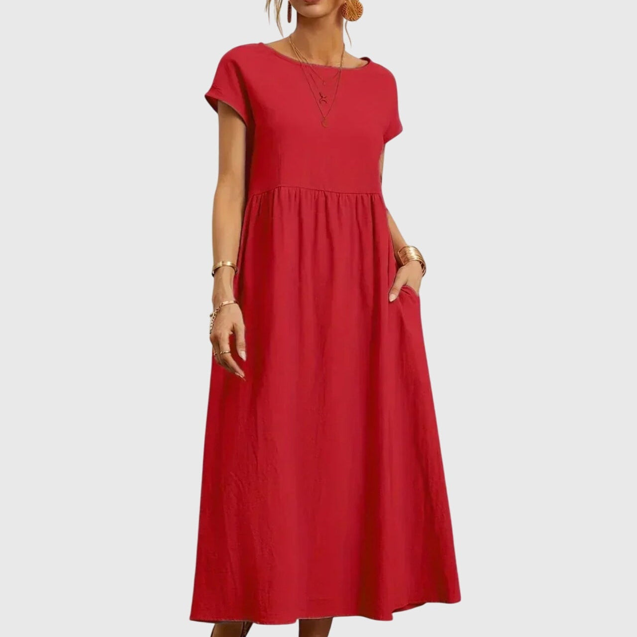 Giselle | Robe Décontractée avec Poches