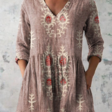 Maeve | Blouse longue avec décolleté en V