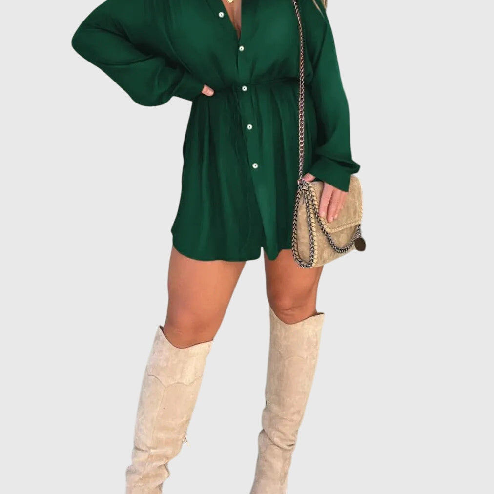 Sylvie | Robe Salopette Élégante