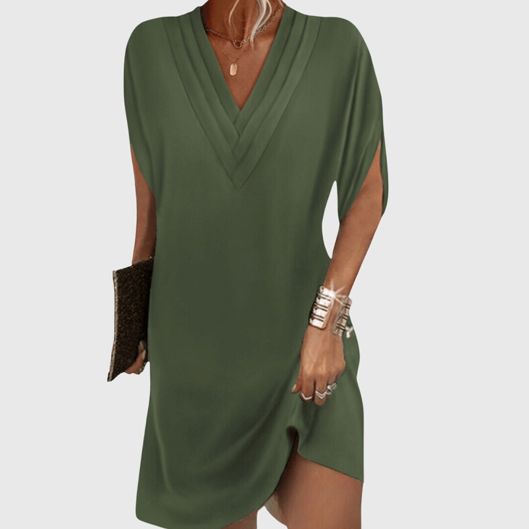 Christine | Robe Élégante Cachant le Ventre