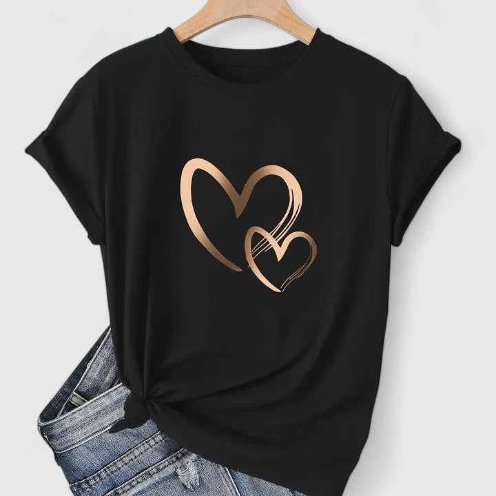 Clara | T Shirt Confortable à Manches Courtes