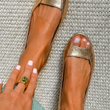 SANDALLES DORÉES CONFORT CHIC ADELINA