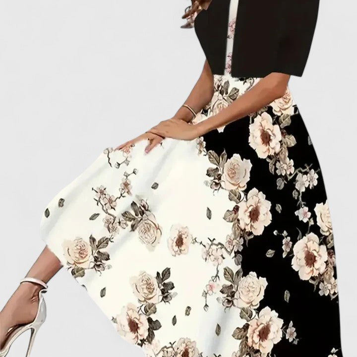 Chantal | Robe Midi Élégante