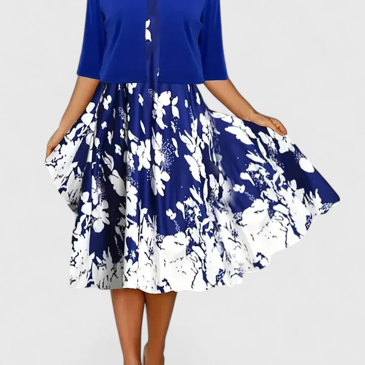 Chantal | Robe Midi Élégante