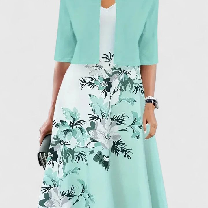 Chantal | Robe Midi Élégante