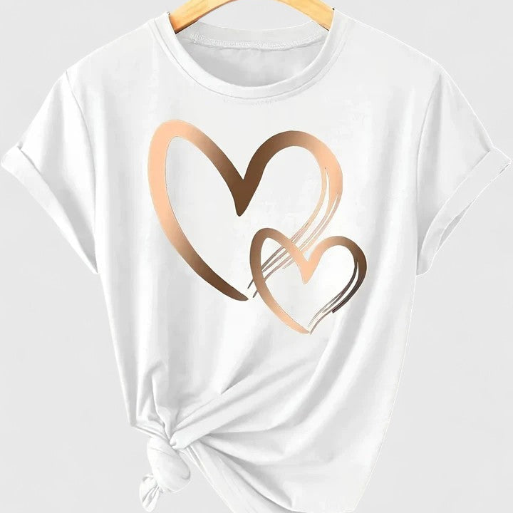 Clara | T Shirt Confortable à Manches Courtes