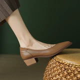 Camille | Chaussures à Talons Moyens