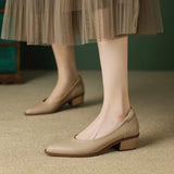 Camille | Chaussures à Talons Moyens