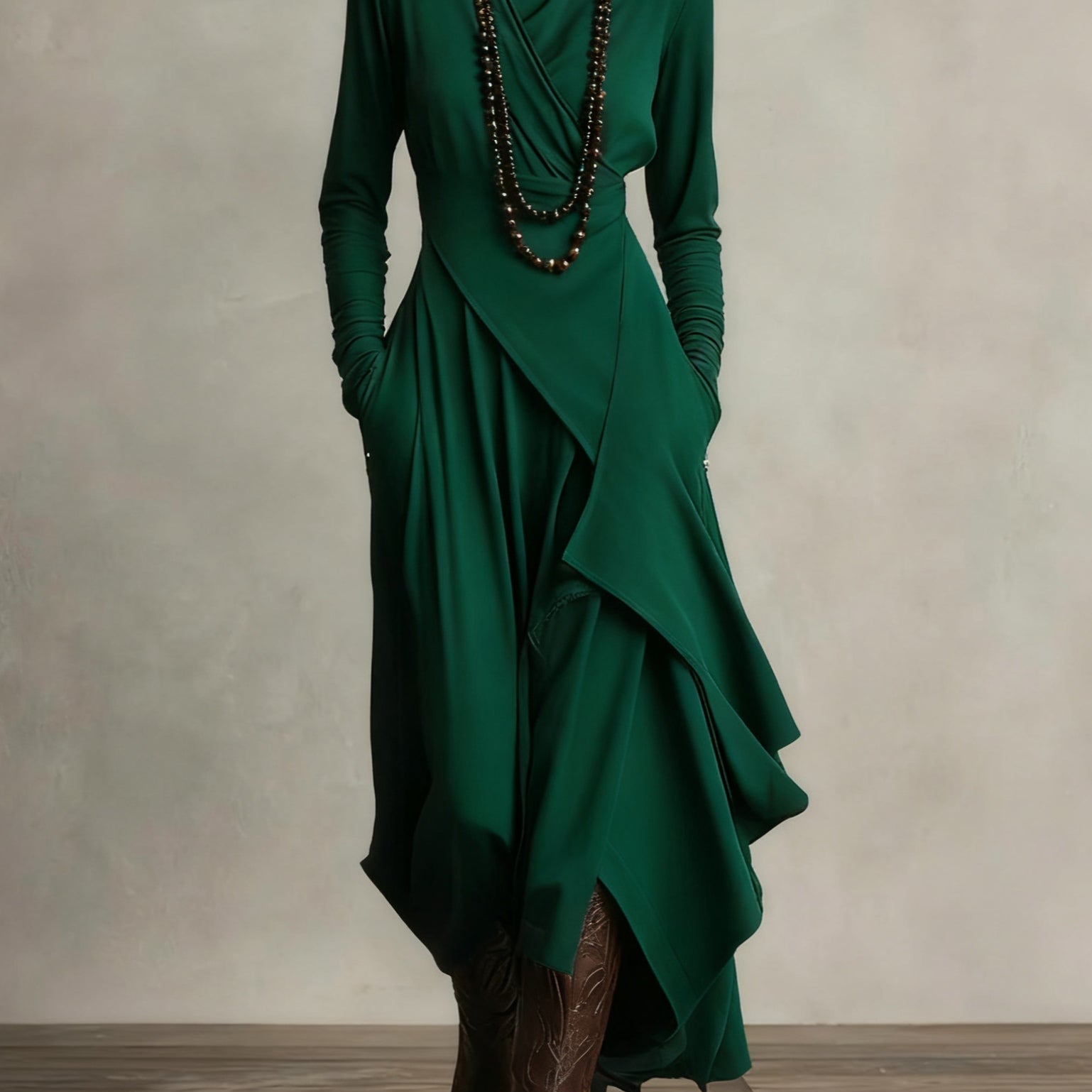 Emmanuelle | Robe Maxi Élégante