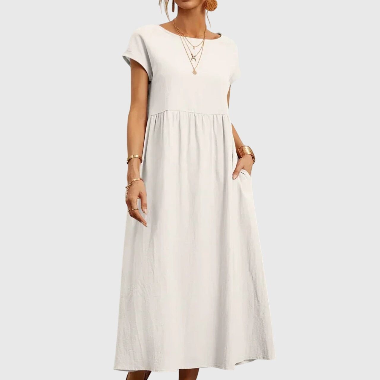 Giselle | Robe Décontractée avec Poches