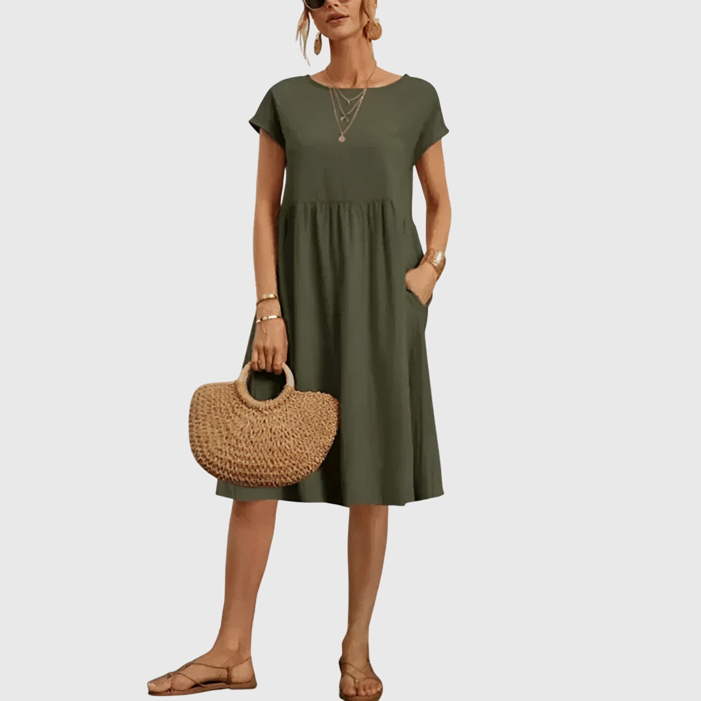Isabelle | Robe Élégante de Printemps